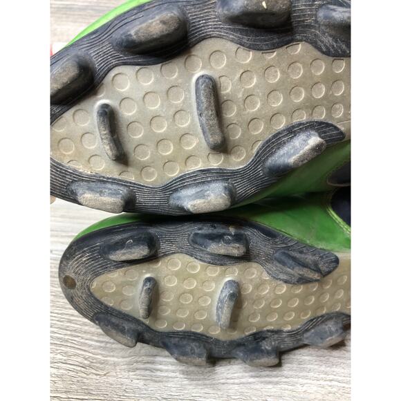 RARE Adidas F10 Tunit Green Football Soccer Cleat 098125 US 11.5 main image 5